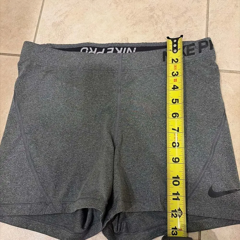 Nike Pro Dri-FIT Women's Compression Athletic Shorts Grey
